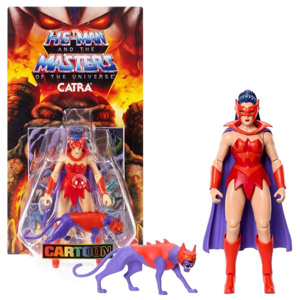 Masters of the Universe Origins 14 cm Figur Wave 23: Catra (Cartoon Collection)