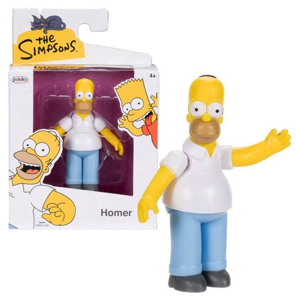 JAKKS Pacific Simpsons 7 cm Action Figur Wave 1: Homer Simpson