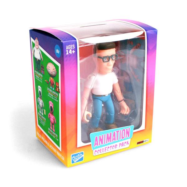 Fox Animation King of the Hill Vinyl 8cm Minifigur: Hank Hill