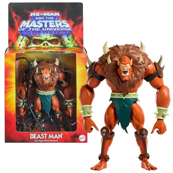 Masters of the Universe Origins 14 cm Figur Wave 27: Deluxe Beast-Man (200X / Cartoon)