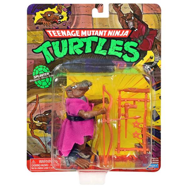 Teenage Mutant Ninja Turtles Classic Action Figur: Splinter