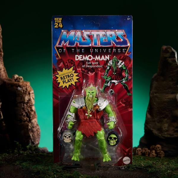 Masters of the Universe Origins 14 cm Action Figur: Demo-Man (Exklusive)
