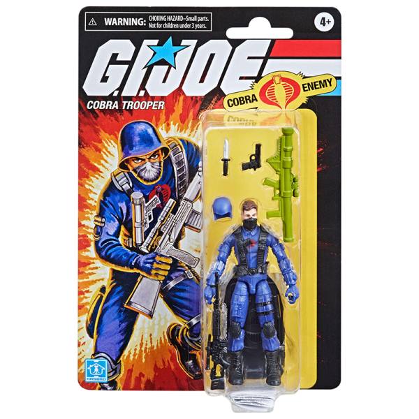 G.I. Joe Retro Collection 10cm Action Figur Wave 3: Cobra Trooper (F2726)