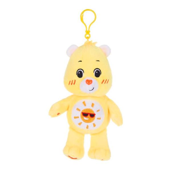 Die Glücksbärchis Schlüsselanhänger 14cm Plüsch Bär Figur: Sonnenscheinbärchi (gelb)