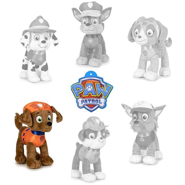 Paw Patrol Classic 19 cm Plüsch Figur: Zuma (braun)