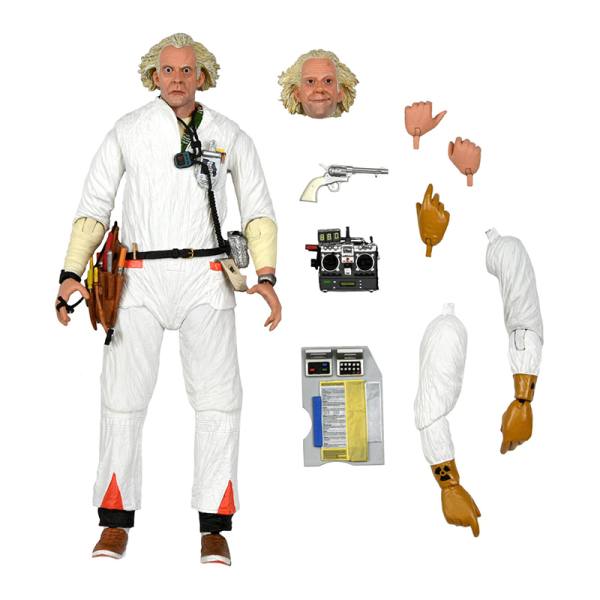 NECA Zurück in die Zukunft 18 cm Ultimate Action Figur: Doc Brown (1985)