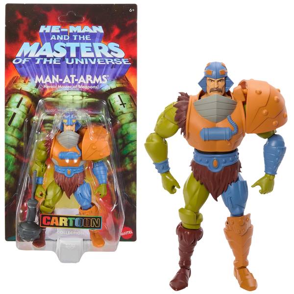 Masters of the Universe Origins 14 cm Figur Wave 28: Man-At-Arms (200x / Cartoon)