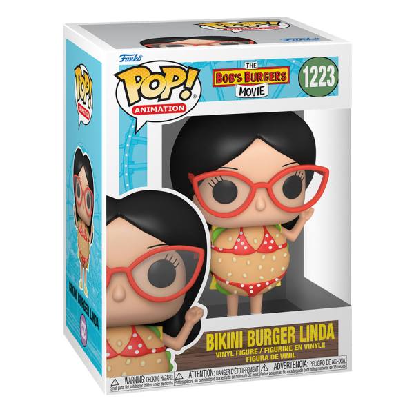 Funko POP! The Bob's Burgers Movie 9 cm Vinyl Figur: Bikini Burger Linda