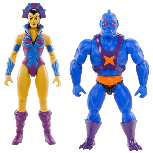 Masters of the Universe Origins 14 cm Figur Wave 19: Evil-Lyn & Webstor (Cartoon Collection)