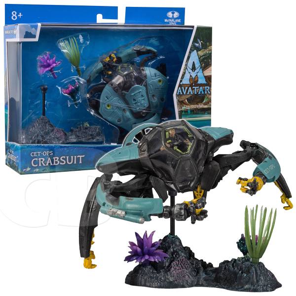 Avatar: The Way of Water Playset mit Figur: CET-OPS Crabsuit