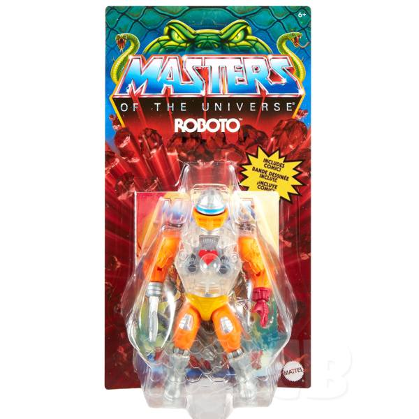 Masters of the Universe Origins 14 cm Action Figur Wave 12: Mini Comic Roboto