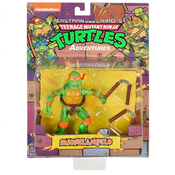 Teenage Mutant Ninja Turtles Adventure Heroes Figur: Michelangelo