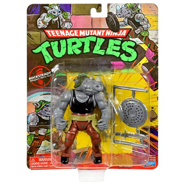 Teenage Mutant Ninja Turtles Classic Action Figur: Rocksteady