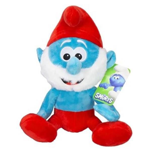 Die Schlümpfe (2025) Smurfs 27 cm Kuscheltier Plüschfigur: Papa Schlumpf