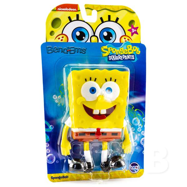 SpongeBob Schwammkopf Bend-Ems 15 cm Figur: SpongeBob