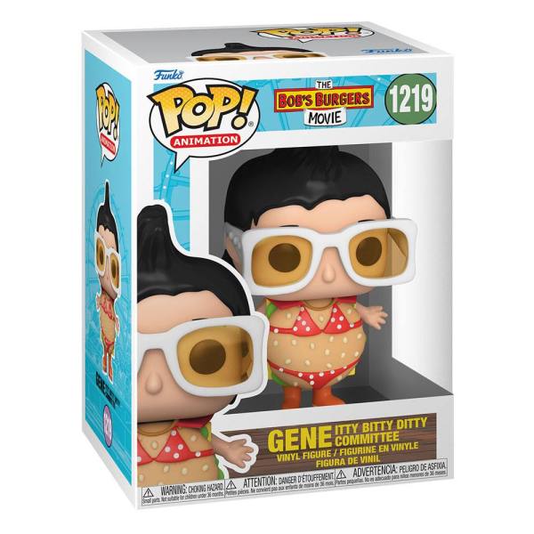 Funko POP! The Bob's Burgers Movie 9 cm Vinyl Figur: Gene Itty Bitty Ditty Committee