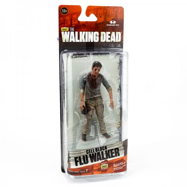The Walking Dead 13 cm Figur Serie 7.5: Cell Block Flu Walker