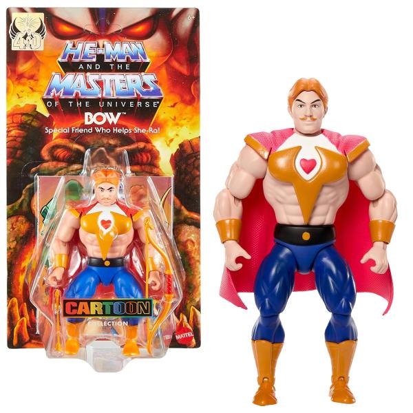 Masters of the Universe Origins 14 cm Figur Wave 26: Bow (Cartoon Collection)
