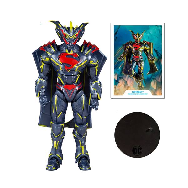 McFarlane DC Multiverse 18 cm Action Figur: Superman Energized Unchained Armor (Gold Label)