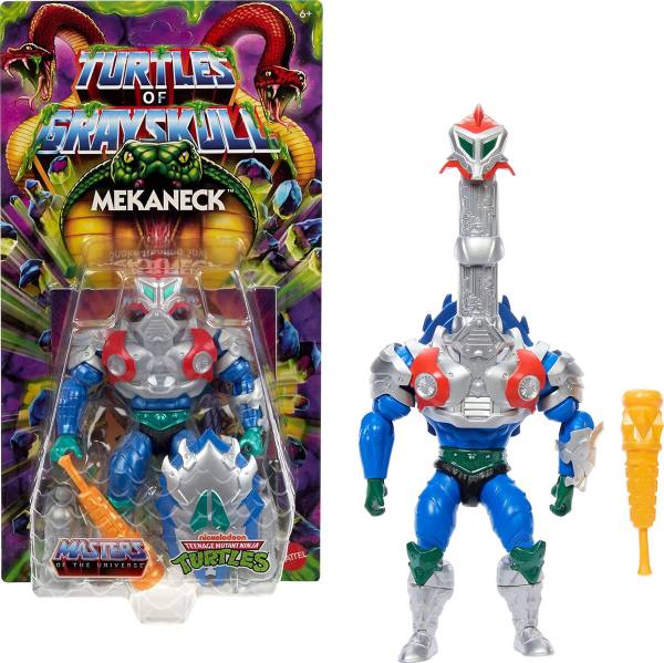 Turtles of Grayskull MOTU & TMNT 14cm Action Figur Wave 5: Mekaneck