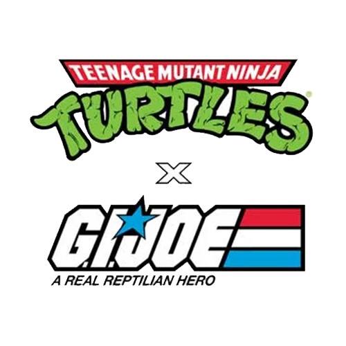 Teenage Mutant Ninja Turtles x G.I. Joe Fahrzeug: A.W.E. Shell-Striker mit Figur