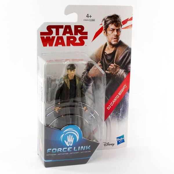 Star Wars Force Link 10 cm Action Figur: DJ (Canto Bight) (Episode VIII) C3524