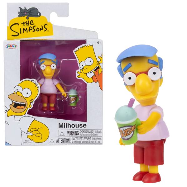 JAKKS Pacific Simpsons 7 cm Action Figur Wave 3: Milhouse van Houten