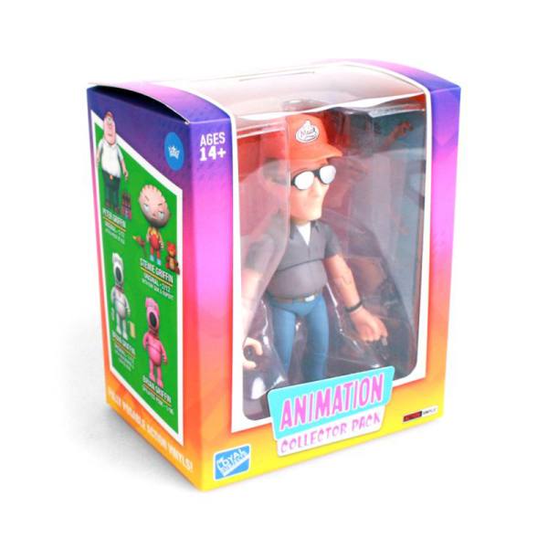 Fox Animation King of the Hill Vinyl 8cm Minifigur: Dale Gribble