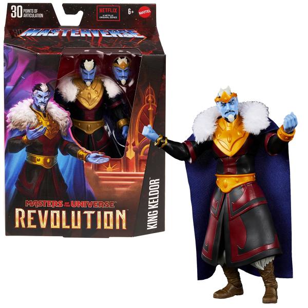 Masters of the Universe Masterverse Wave 12: Revelation 18 cm Figur: King Keldor