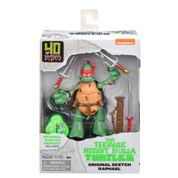 Teenage Mutant Ninja Turtles 40th Anniversary 10 cm Figur: Raphael