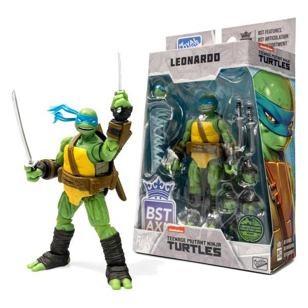 Teenage Mutant Ninja Turtles BST AXN 13cm Action Figur: Leonardo (IDW Comics)