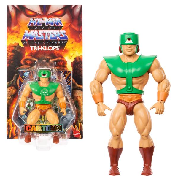 Masters of the Universe Origins 14 cm Figur Wave 22: Tri-Klops (Cartoon Collection)
