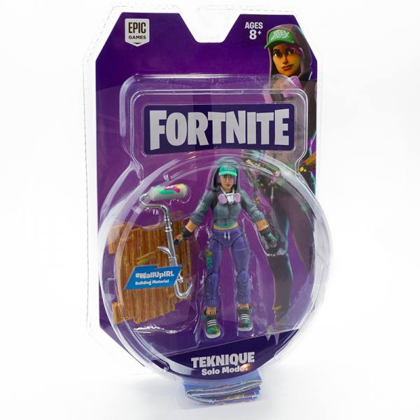 Fortnite 10 cm Action Figur: Solo Mode Teknique