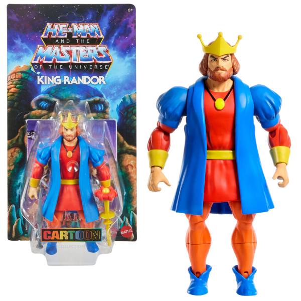 Masters of the Universe Origins 14 cm Figur: King Randor (Cartoon Collection)