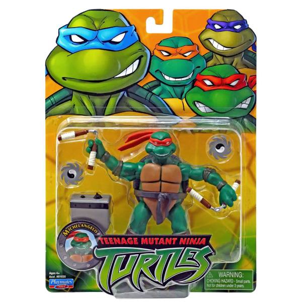 Teenage Mutant Ninja Turtles Retro Action Figur: Michelangelo