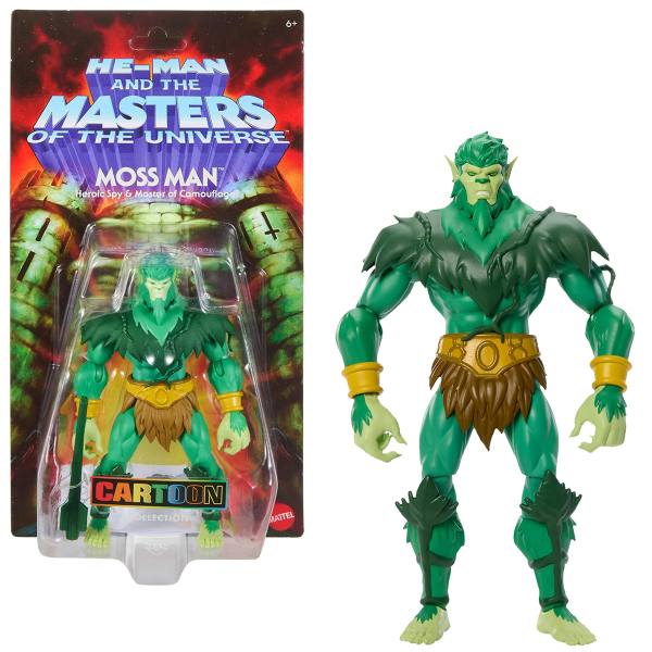 Masters of the Universe Origins 14 cm Figur Wave 28: Moss Man (200x / Cartoon)