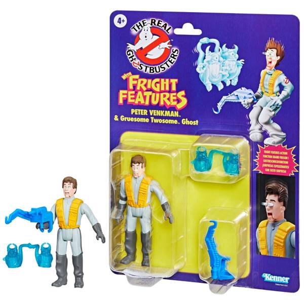 The Real Ghostbusters Kenner Classics 13 cm Figur: Peter Venkman & Gruesome Twosome Geist
