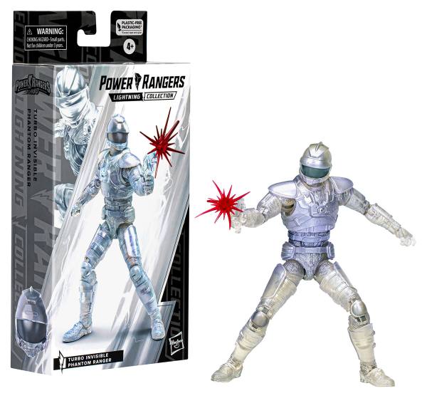 Power Rangers Lightning Collection 15cm Figur: Turbo Invisible Phantom Ranger