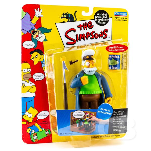 World of Springfiel Simpsons 12 cm Action Figur Serie 5: Captain McCallister