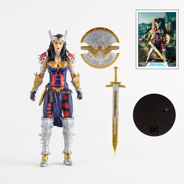 McFarlane DC Multiverse 18 cm Action Figur: Wonder Woman Designed by Todd McFarlane
