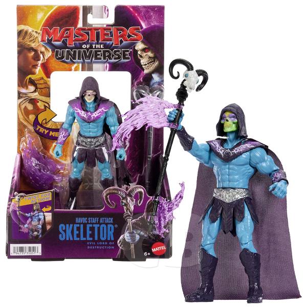 Masters of the Universe 2026 Movie 14 cm Action Figur: Havoc Staff Attack Skeletor