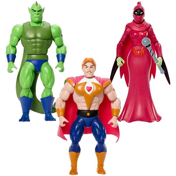 Masters of the Universe Origins 14 cm Figur Wave 26: Shadow Weaver, Bow, Whiplash (Cartoon Collectio