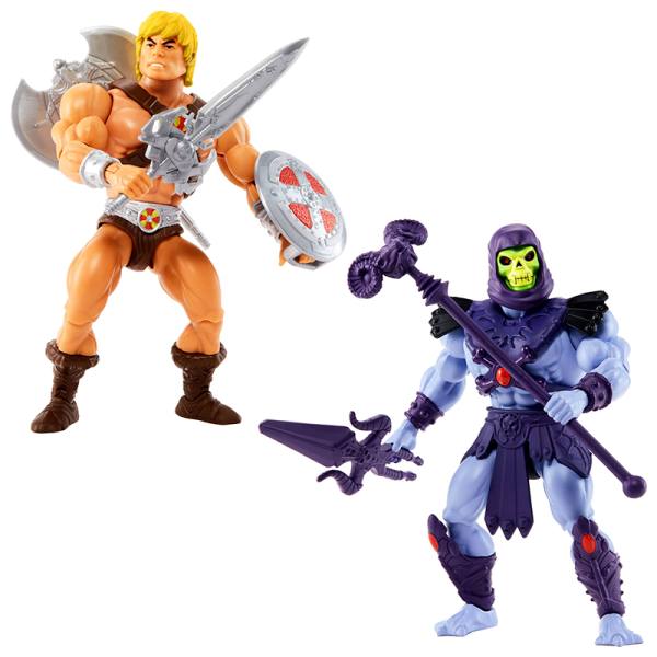 Masters of the Universe Origins 14 cm Action Figur Wave 9: He-Man & Skeletor 200X