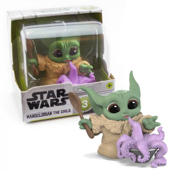 Star Wars Bounty Collection Figur: The Child Baby Yoda Grogu Tentacle Soup