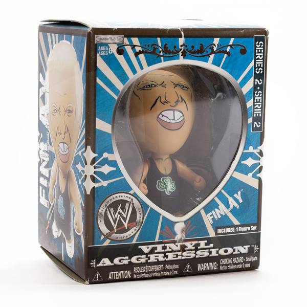 WWE Wrestling Vinyl Aggression 8 cm Vinyl Figur Serie 2: Finlay