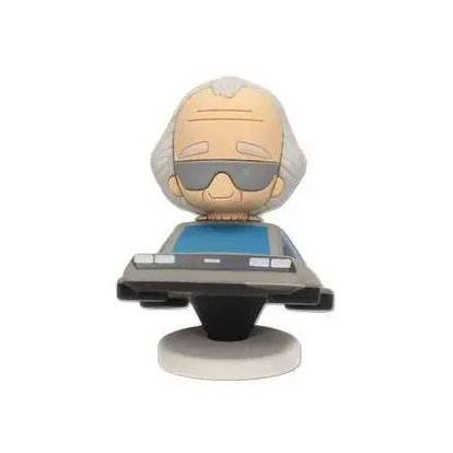 Zurück in die Zukunft Pokis 6 cm Minifigur: Doc Brown & DeLorean