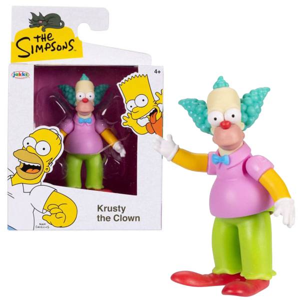 JAKKS Pacific Simpsons 7 cm Action Figur Wave 2: Krusty der Clown