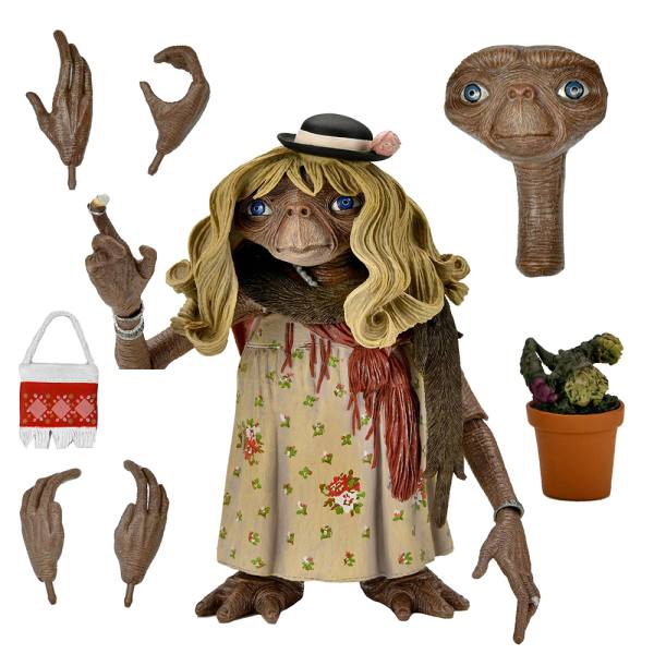 NECA E.T. - Der Außerirdische 11 cm Ultimate Action Figur: Dress-Up