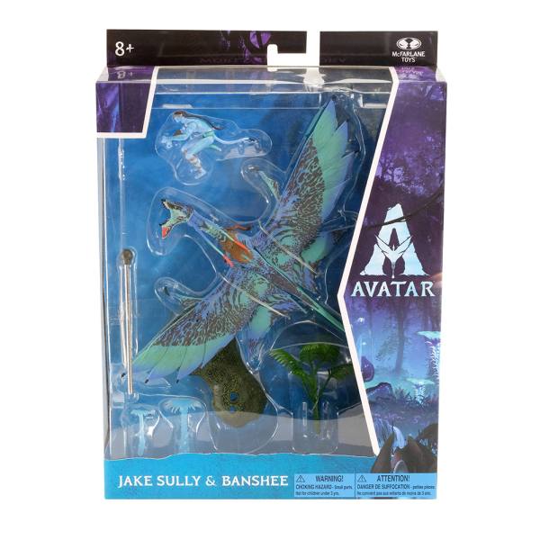 McFarlane Avatar - Aufbruch nach Pandora Deluxe Action Figur: Jake Sully & Banshee