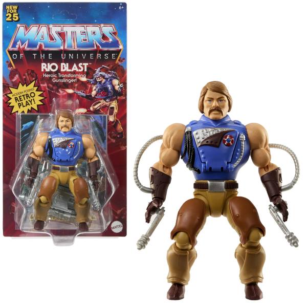 Masters of the Universe Origins 14 cm Action Figur: Rio Blast (Exklusive)